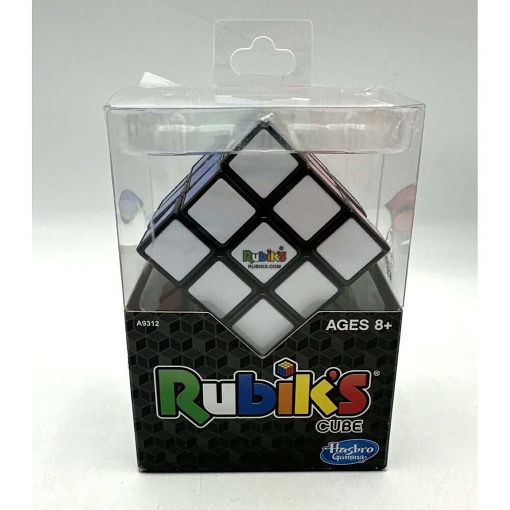 Rubik Puzzle Cube Game With Stand Rubik's Hasbro Toy Original NEW SEALED